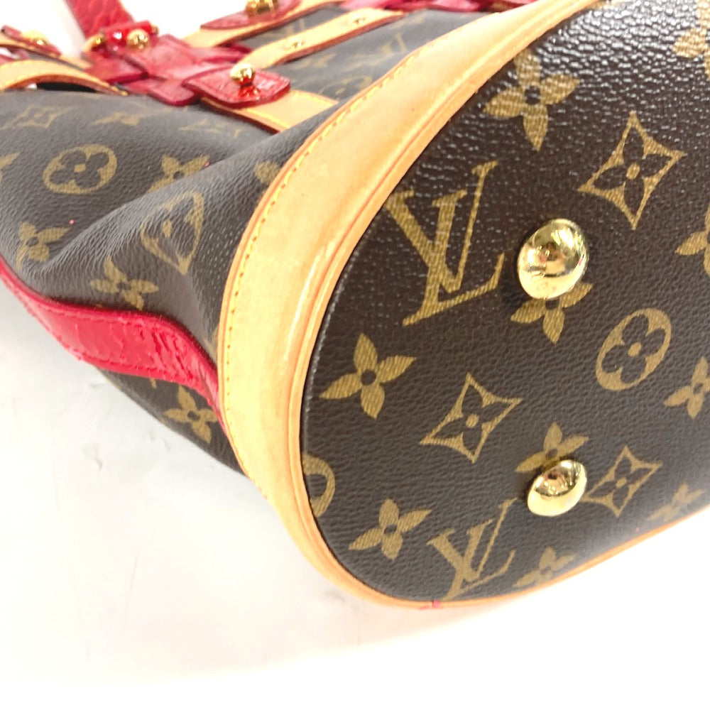 LOUIS VUITTON M95613 モノグラム ルビー ネオ バケット 肩掛け カバン ショルダーバッグ ばけつ型 バケツ トートバッグ モノグラムキャンバス レディース ブラウン