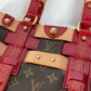LOUIS VUITTON M95613 モノグラム ルビー ネオ バケット 肩掛け カバン ショルダーバッグ ばけつ型 バケツ トートバッグ モノグラムキャンバス レディース ブラウン