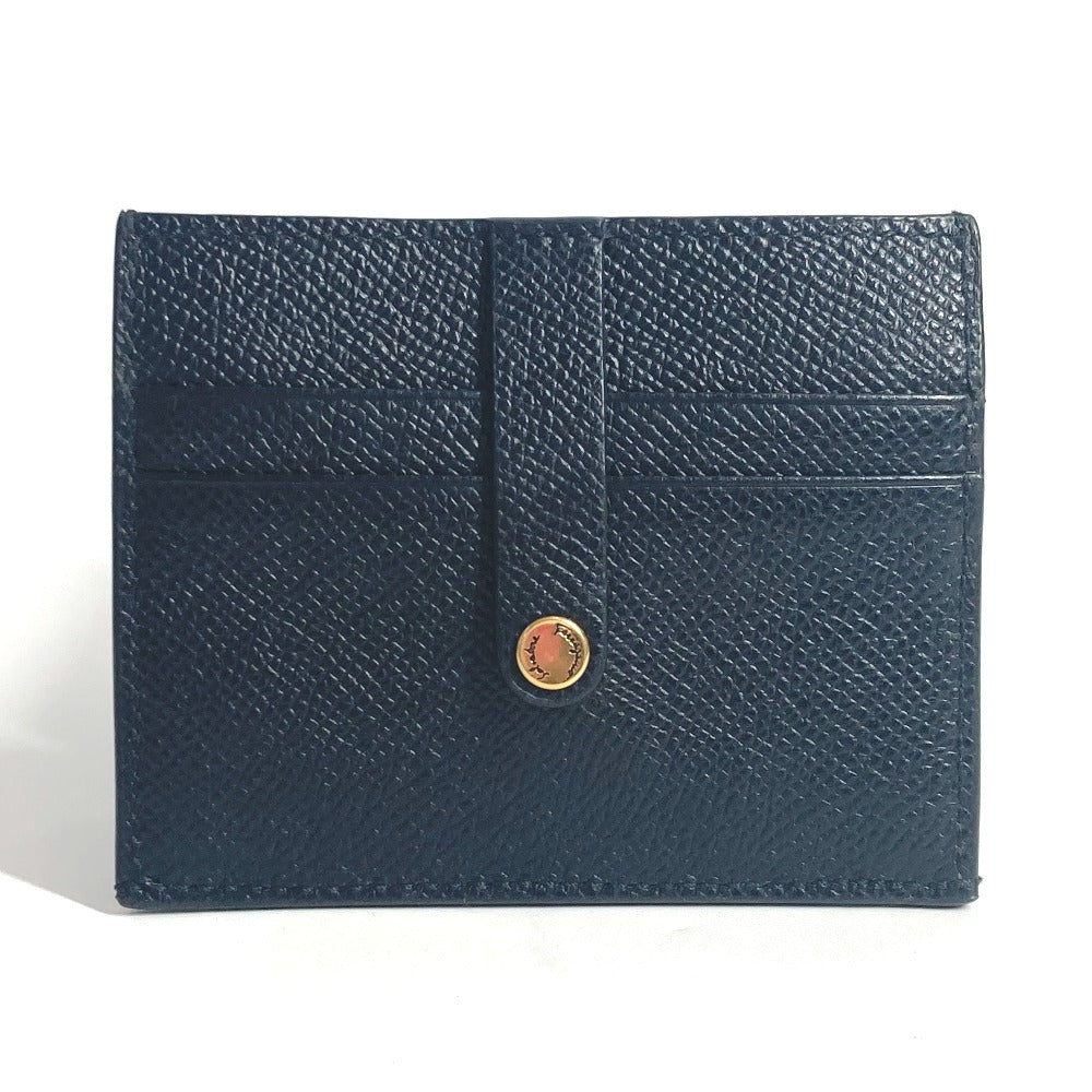 Salvatore Ferragamo wallet, coin purse, crossbody pouch, Gancini logo, card and coin case with chain, business card holder, coin case, leather, women's, black