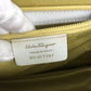 Salvatore Ferragamo Gancini 2-Way Crossbody Handbag in White Leather
