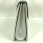 Salvatore Ferragamo Gancini 2-Way Crossbody Handbag in White Leather