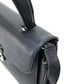 Salvatore Ferragamo Gancini Shoulder Bag, Handbag, Leather, Women's, Black