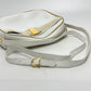 Salvatore Ferragamo BA214183 Vara Ribbon Shoulder Bag in White Leather