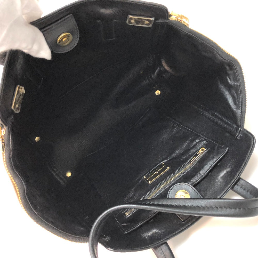 Salvatore Ferragamo ガンチーニ ショルダーバッグ カバン ハンドバッグ レディース ブラック