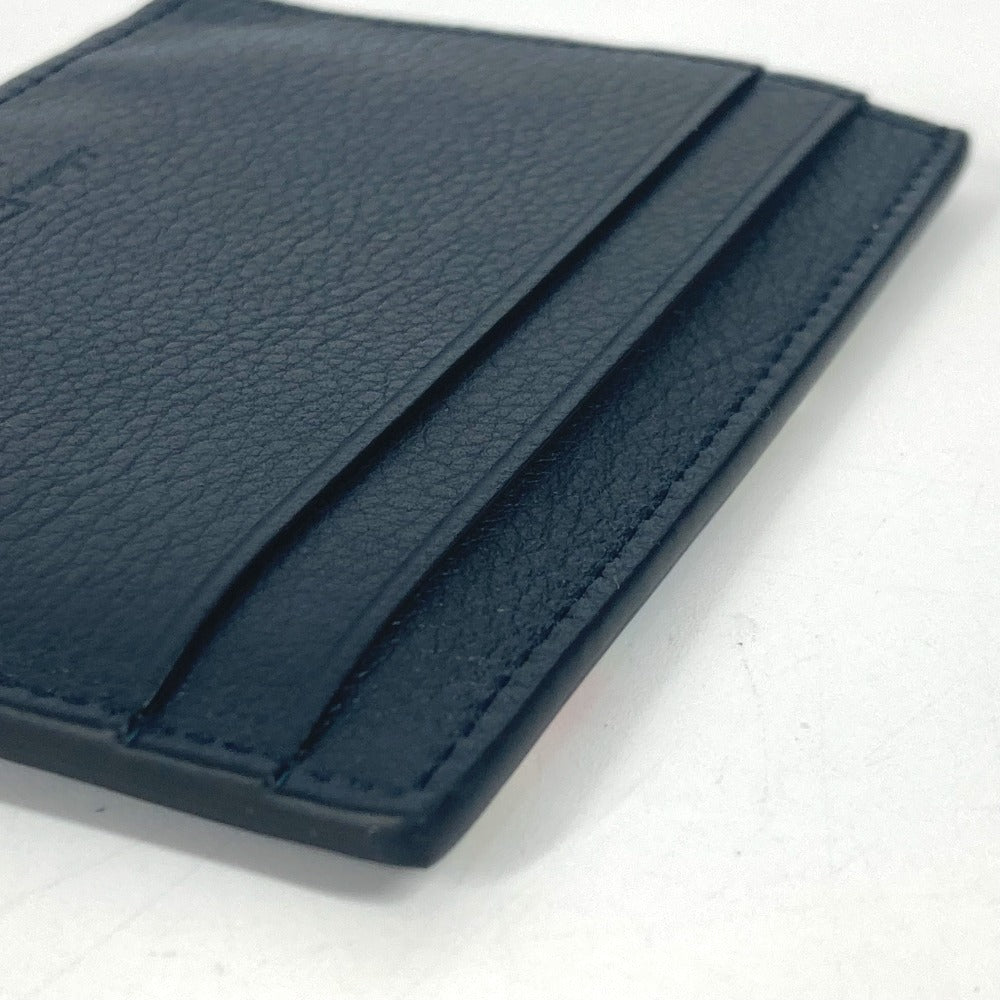 Salvatore Ferragamo Logo Business Card Holder, Pass Case, Card Case, Leather, Unisex, Multicolor