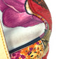 Salvatore Ferragamo Animal Print Tiger Shoulder Bag, Nylon Tote Bag, Multicolor