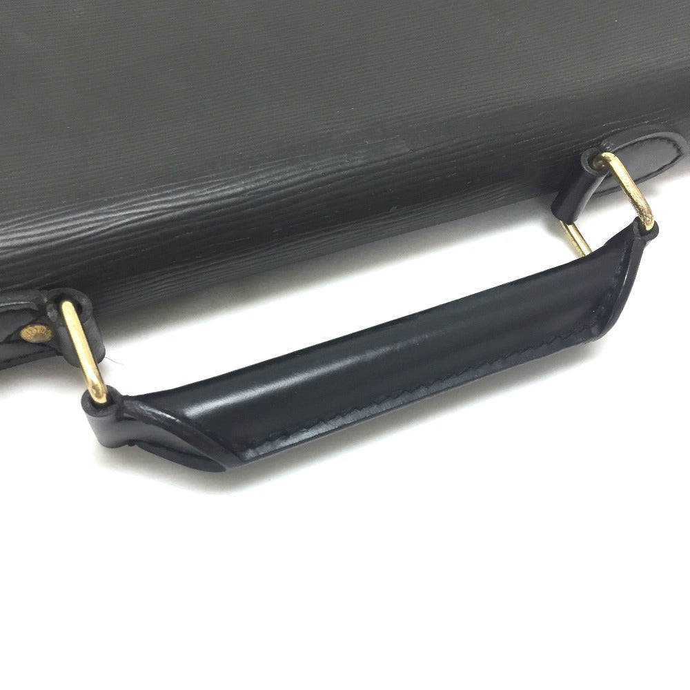 LOUIS VUITTON M54412 Epi Ambassador Briefcase, Men's Epi Leather Business Bag in Creel Black