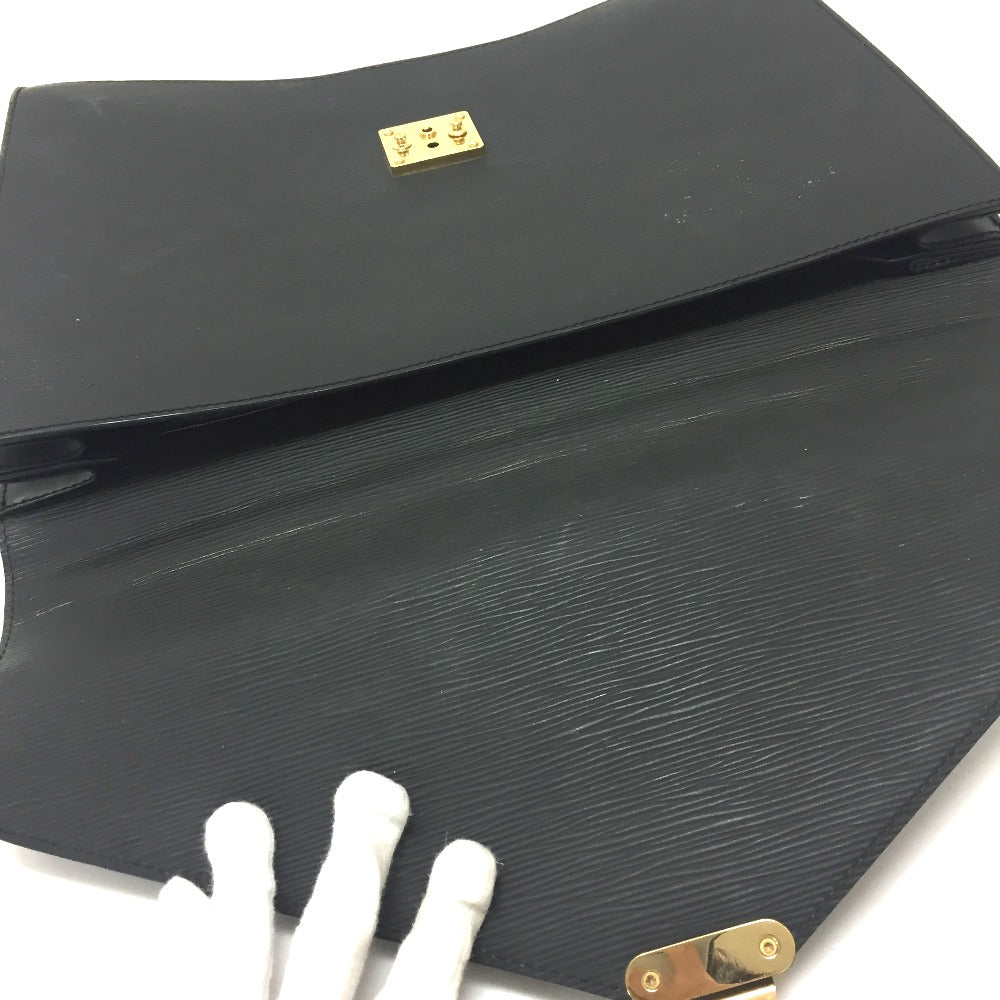 LOUIS VUITTON M54412 Epi Ambassador Briefcase, Men's Epi Leather Business Bag in Creel Black