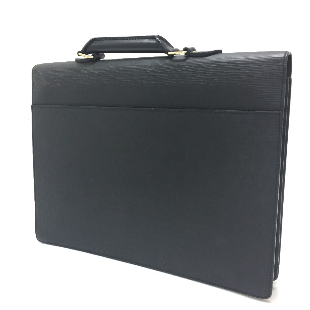 LOUIS VUITTON M54412 Epi Ambassador Briefcase, Men's Epi Leather Business Bag in Creel Black