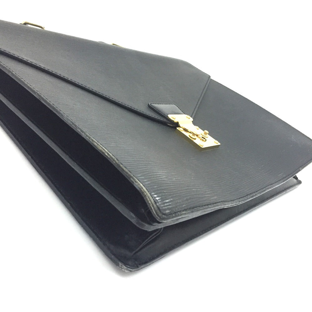 LOUIS VUITTON M54412 Epi Ambassador Briefcase, Men's Epi Leather Business Bag in Creel Black
