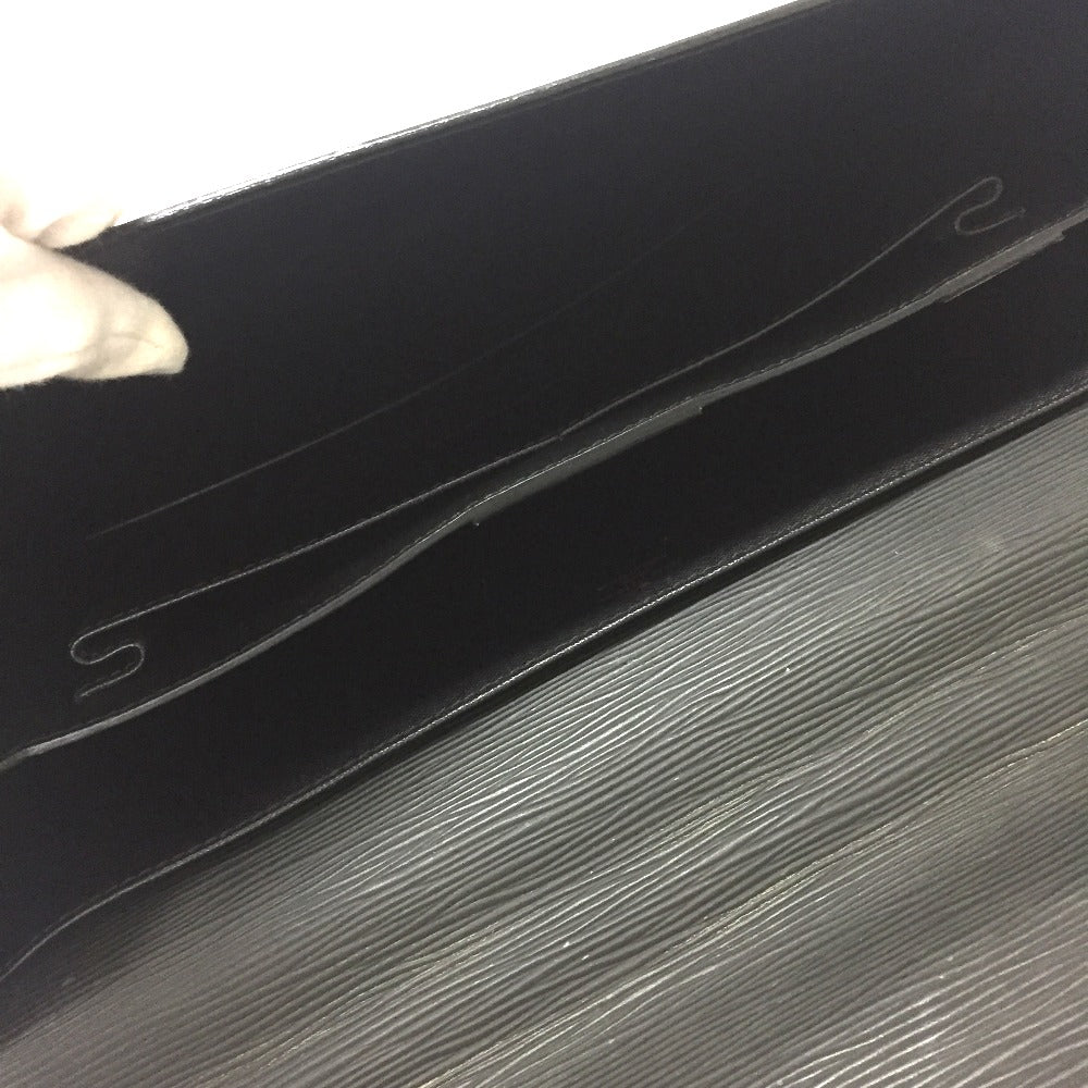 LOUIS VUITTON M54412 Epi Ambassador Briefcase, Men's Epi Leather Business Bag in Creel Black