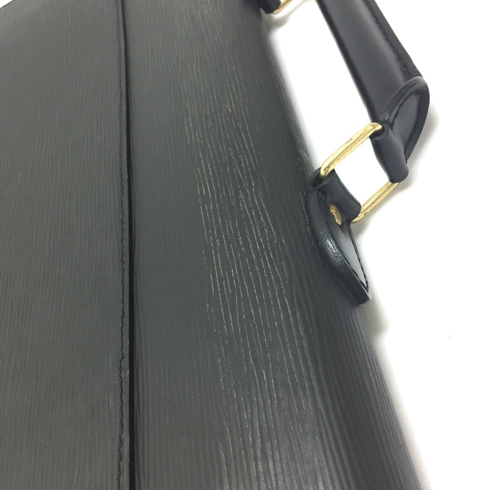 LOUIS VUITTON M54412 Epi Ambassador Briefcase, Men's Epi Leather Business Bag in Creel Black