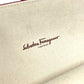 Salvatore Ferragamo ロゴ ウォッチケース 時計ケース ポーチ レザー メンズ レッド