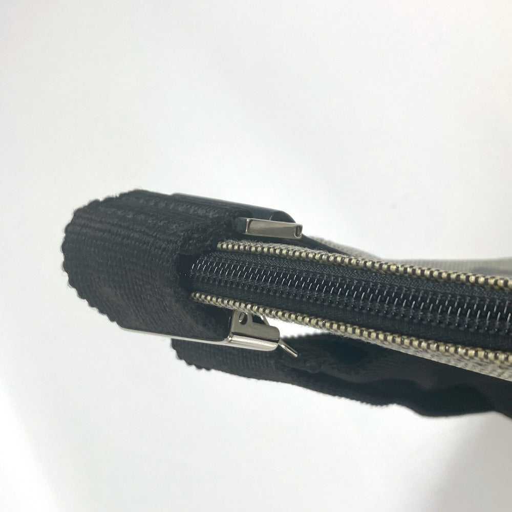Salvatore Ferragamo ロゴ ポシェット カバン 斜め掛け ショルダーバッグ コーティングキャンバス ユニセックス グレー