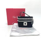 ROGER VIVIER RBWANMH70000LU クリスタル フェイクパール ヴァニティ ベルベット マイクロ 2WAY カバン 肩掛け バッグ ハンドバッグ サテン レディース ブラック
