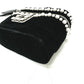 ROGER VIVIER RBWANMH70000LU クリスタル フェイクパール ヴァニティ ベルベット マイクロ 2WAY カバン 肩掛け バッグ ハンドバッグ サテン レディース ブラック
