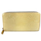 LOUIS VUITTON M91471 MonogramVernis Zippy Wallet Zip Around Long Wallet Long Wallet MonogramVernis Perle White Used