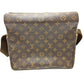 LOUIS VUITTON M41431 モノグラム チャイナラン ナヴィグリオ 2008年限定 ショルダーバッグ モノグラムキャンバス ユニセックス ブラウン