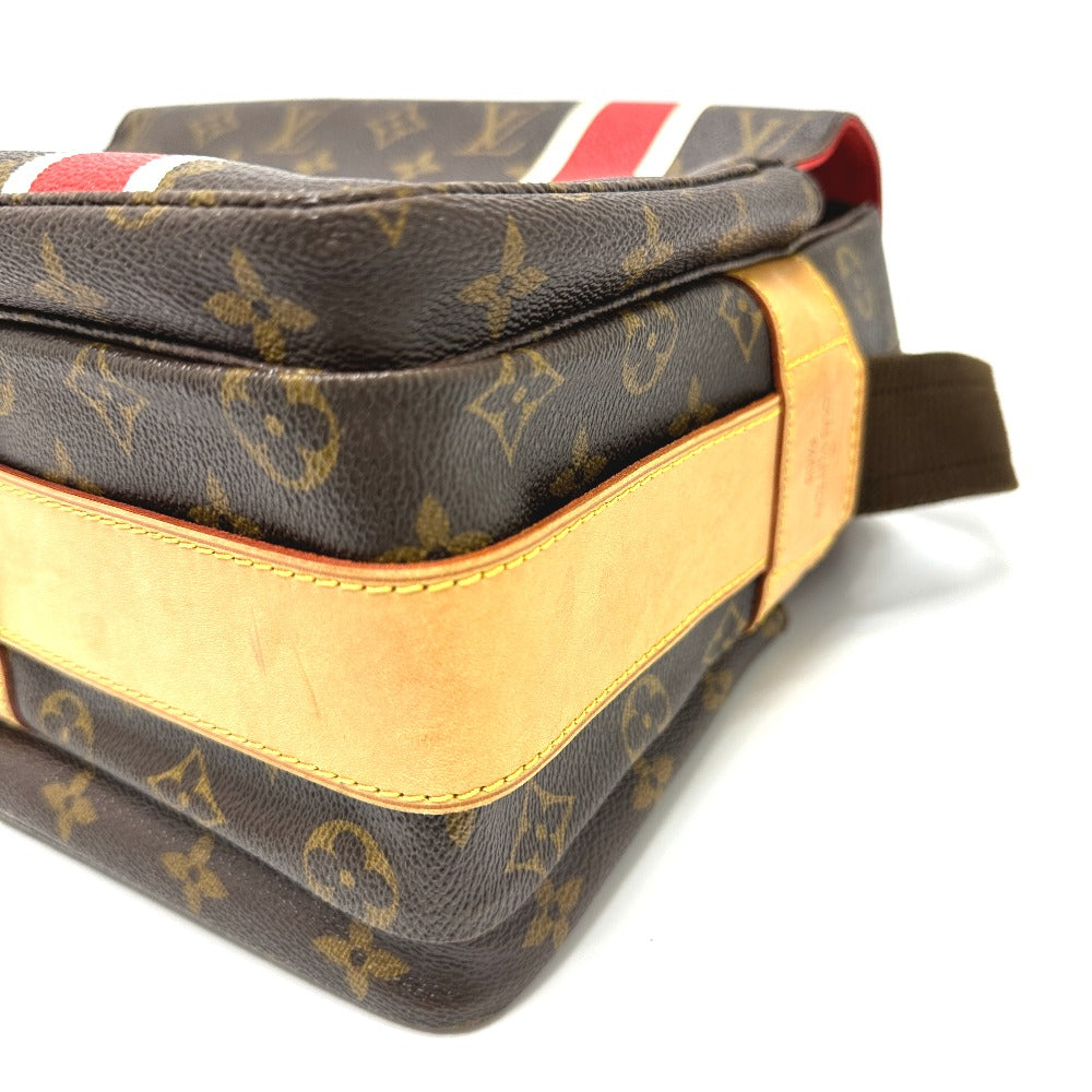 LOUIS VUITTON M41431 モノグラム チャイナラン ナヴィグリオ 2008年限定 ショルダーバッグ モノグラムキャンバス ユニセックス ブラウン