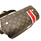 LOUIS VUITTON M41431 モノグラム チャイナラン ナヴィグリオ 2008年限定 ショルダーバッグ モノグラムキャンバス ユニセックス ブラウン