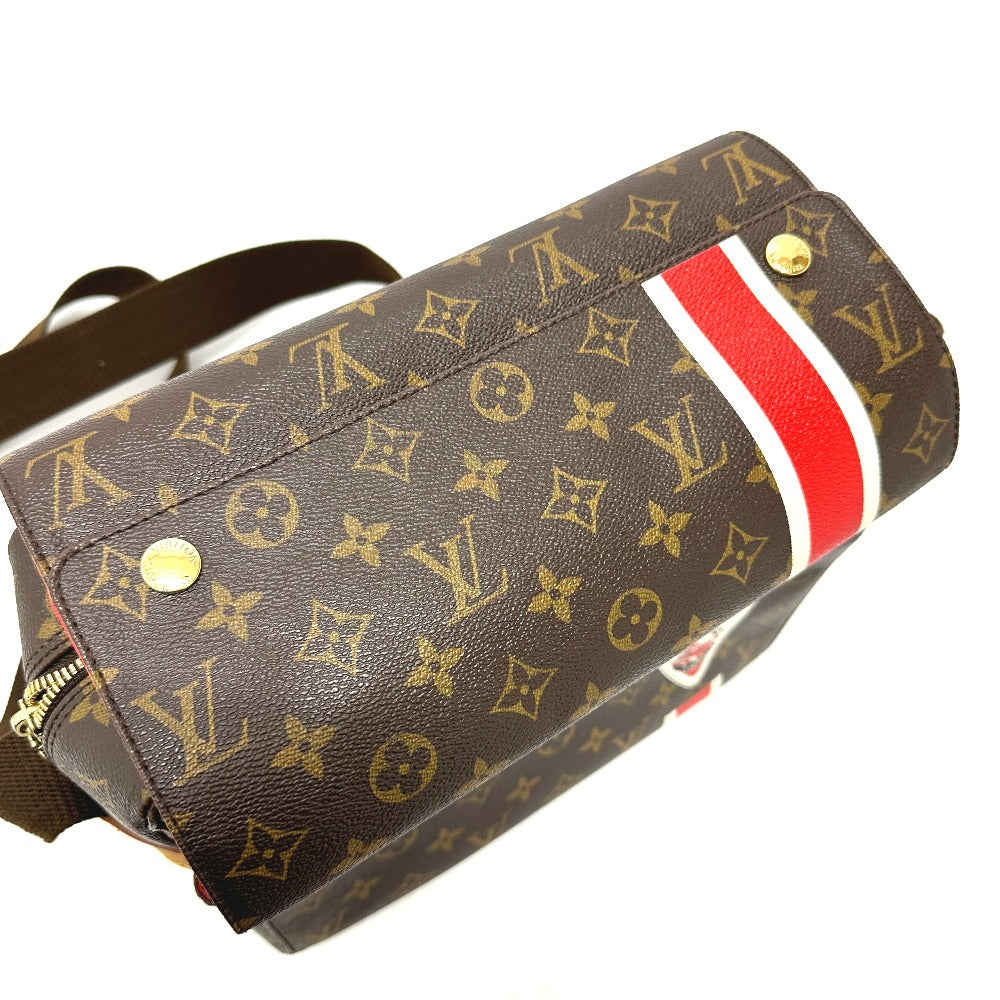 LOUIS VUITTON M41431 モノグラム チャイナラン ナヴィグリオ 2008年限定 ショルダーバッグ モノグラムキャンバス ユニセックス ブラウン