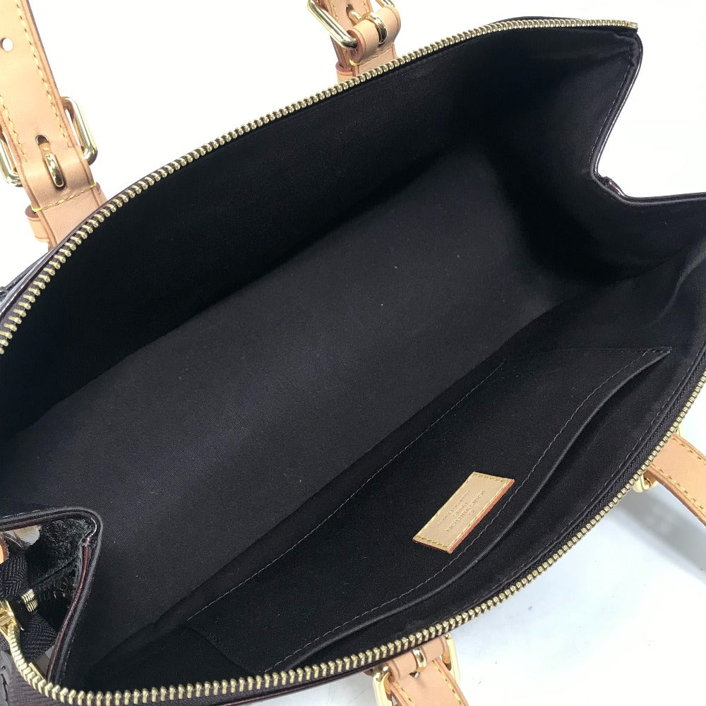 LOUIS VUITTON M93510 モノグラムヴェルニ ローズウッド アヴェニュー カバン 肩掛け ショルダーバッグ パテントレザー レディース アマラント ワインレッド