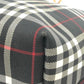 BURBERRY London Check pattern Bag Hand Bag Tote Bag Canvas Black Used