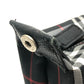 BURBERRY London Check pattern Cosmetics Pouch Pouch Canvas Black Used