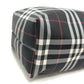 BURBERRY London Check pattern Cosmetics Pouch Pouch Canvas Black Used