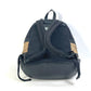 BURBERRY 3958527 Mega Check Backpack, Canvas/Leather, Men's, Beige