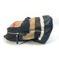 BURBERRY 3958527 Mega Check Backpack, Canvas/Leather, Men's, Beige