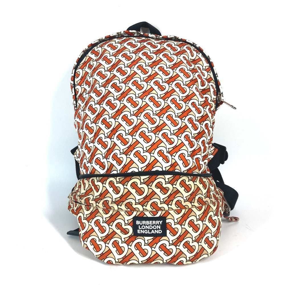 BURBERRY ボディバッグ ウエストポーチ ベルトバッグ TBロゴ バックパック カバン 2WAYバッグ リュックサック ナイロン ユニセックス オレンジ - brandshop-reference