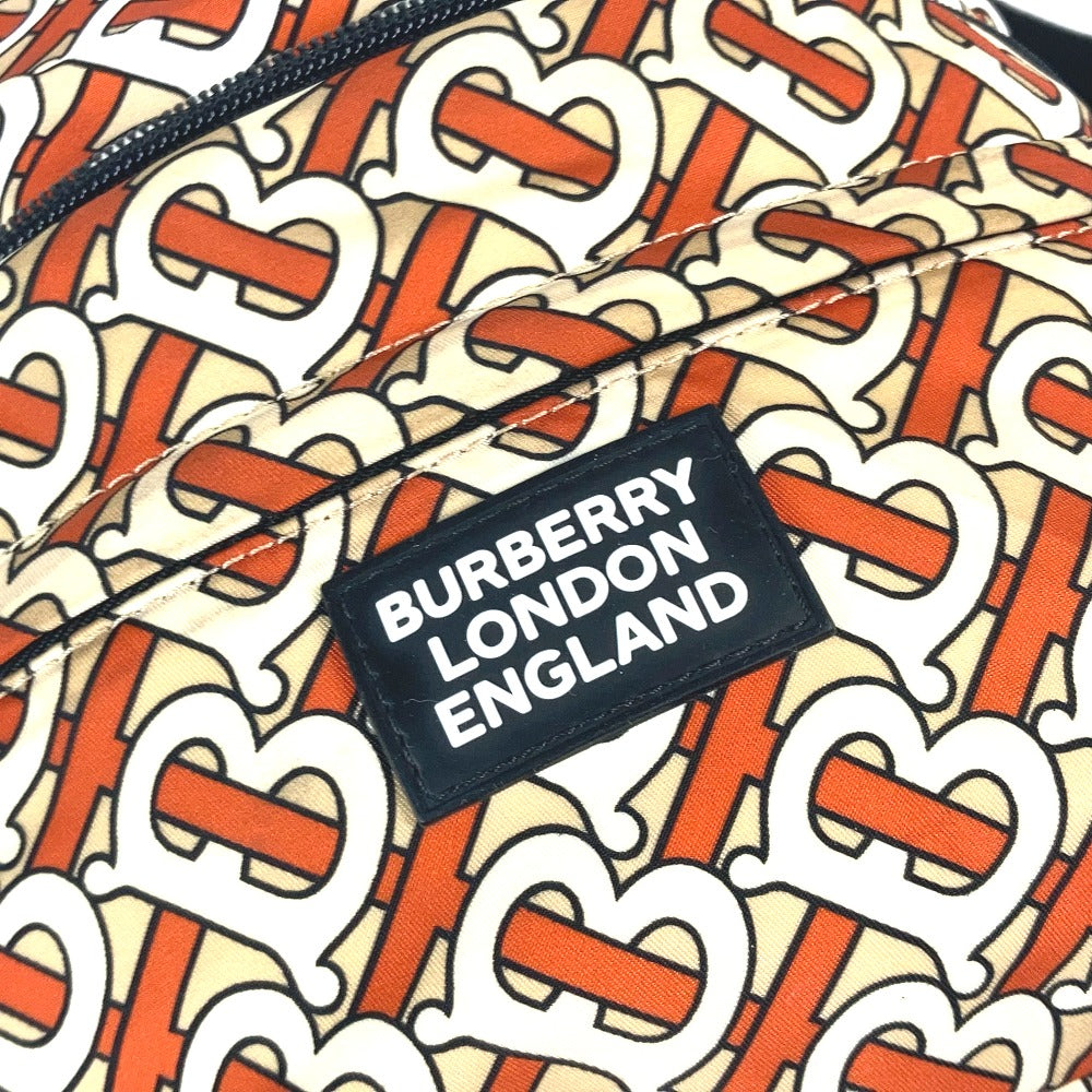 BURBERRY ボディバッグ ウエストポーチ ベルトバッグ TBロゴ バックパック カバン 2WAYバッグ リュックサック ナイロン ユニセックス オレンジ - brandshop-reference