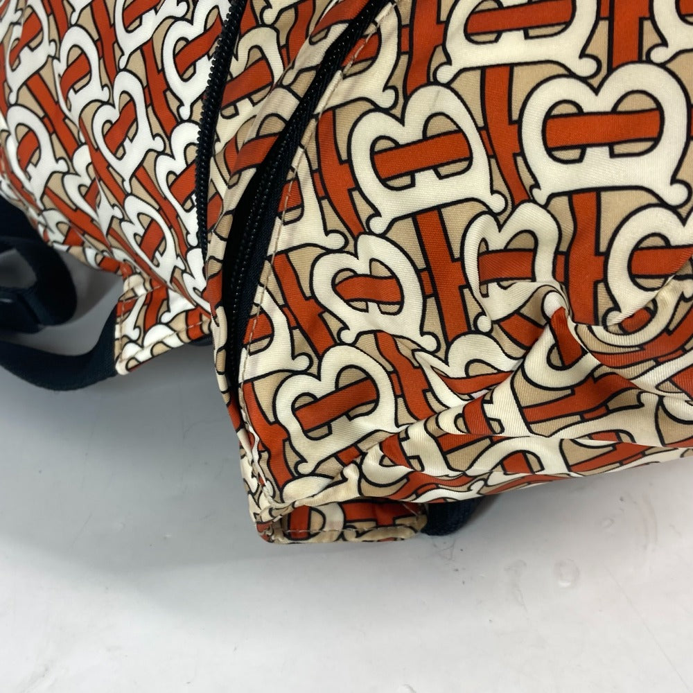 BURBERRY ボディバッグ ウエストポーチ ベルトバッグ TBロゴ バックパック カバン 2WAYバッグ リュックサック ナイロン ユニセックス オレンジ - brandshop-reference