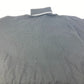 BURBERRY 8015131 Women's Black Cotton Poncho with TB Logo Two-Tone Print