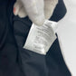 BURBERRY 8015131 Women's Black Cotton Poncho with TB Logo Two-Tone Print