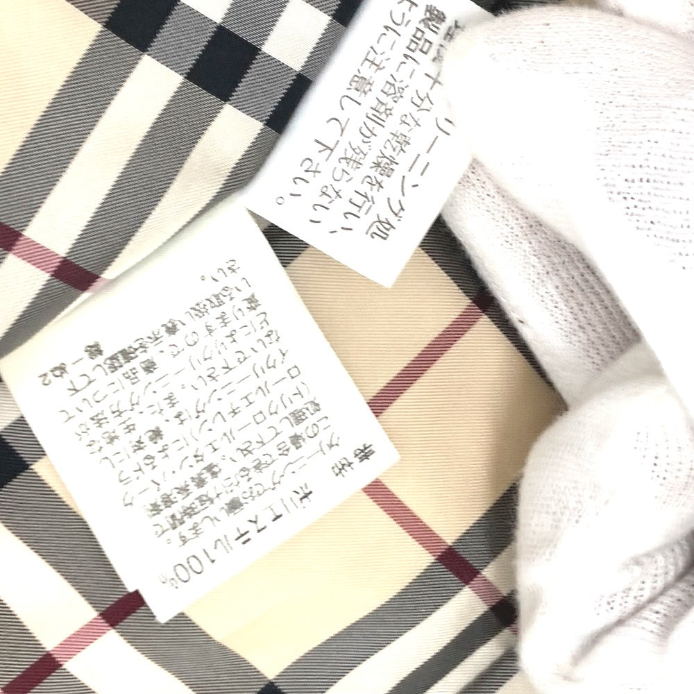 BURBERRY ロンドン ダウン ベスト アパレル 袖なし チェック アウター フードファー フード付き ダウンベスト ナイロン レディース ブラック