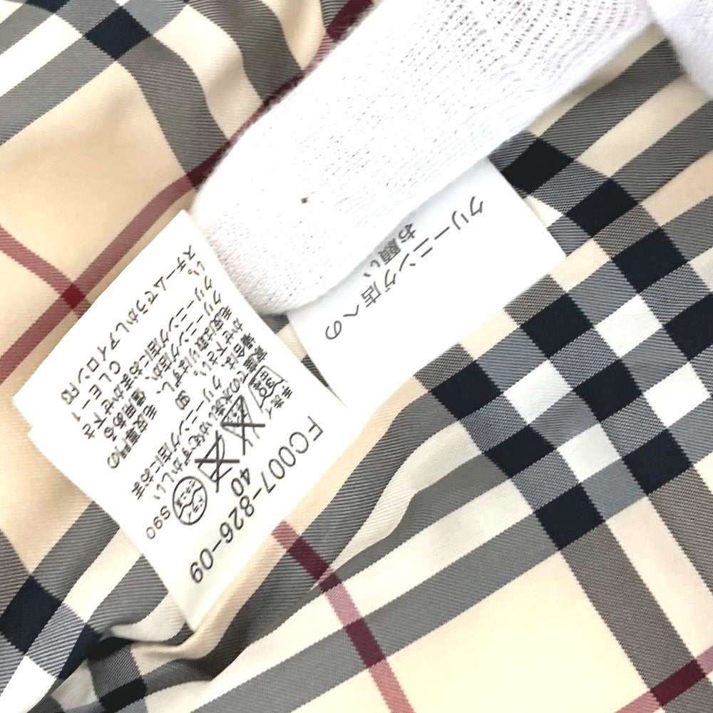 BURBERRY ロンドン ダウン ベスト アパレル 袖なし チェック アウター フードファー フード付き ダウンベスト ナイロン レディース ブラック