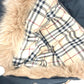 BURBERRY ロンドン ダウン ベスト アパレル 袖なし チェック アウター フードファー フード付き ダウンベスト ナイロン レディース ブラック