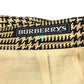 Burberrys Overall handle Suit set (jacket and skirt) with double-breasted jacket and skirt in a houndstooth pattern. Apparel. setup cotton Brown Used