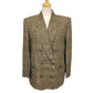 Burberrys Overall handle Suit set (jacket and skirt) with double-breasted jacket and skirt in a houndstooth pattern. Apparel. setup cotton Brown Used