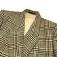 Burberrys Overall handle Suit set (jacket and skirt) with double-breasted jacket and skirt in a houndstooth pattern. Apparel. setup cotton Brown Used