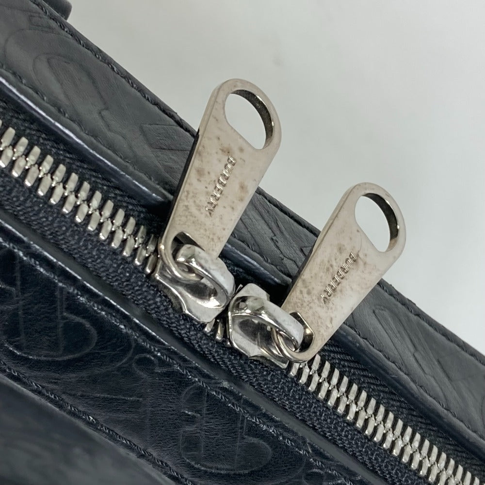 BURBERRY 8014391 Handbag, Crossbody, TB, 2-Way Shoulder Bag, Business Bag, Leather, Men's, Black