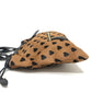 BURBERRY Burberry Prorsum Big Crush-in-Heart Print - All-over heart pattern Drawstring Handbag Tote Bag Pony-Hair/Leather Brown/Black Used