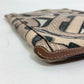 BURBERRY TB Print Clutch Bag, Zippered PVC/Leather, Men's, Brown