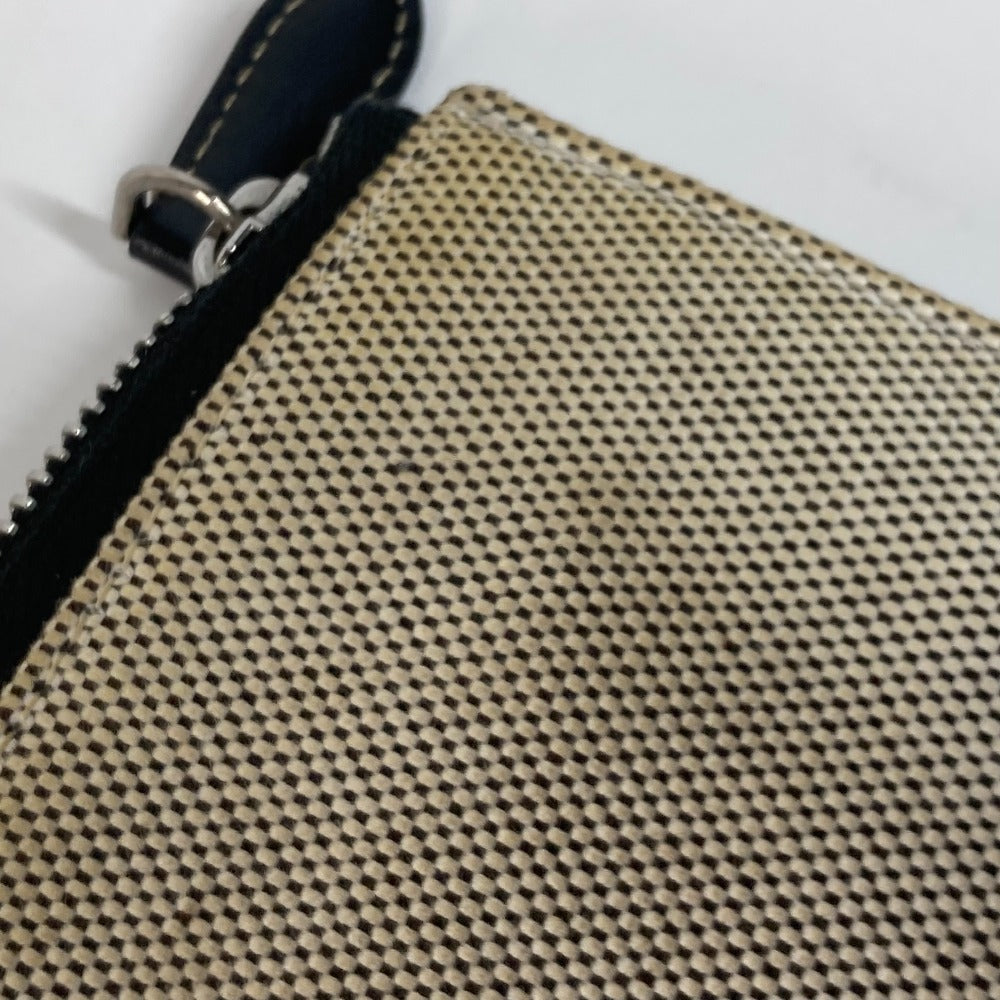BURBERRY logo handbag, 2-way bag, clutch bag, men's, gray
