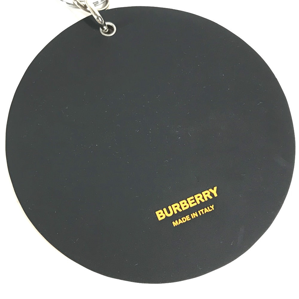 BURBERRY ロゴ シャーク 鮫 バッグチャーム キーホルダー ラバー レディース オレンジ