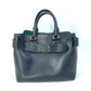 BURBERRY 4076733 Handbag, Shoulder Bag, Logo Belt Bag, 2-Way Shoulder Bag, Leather, Women's, Black