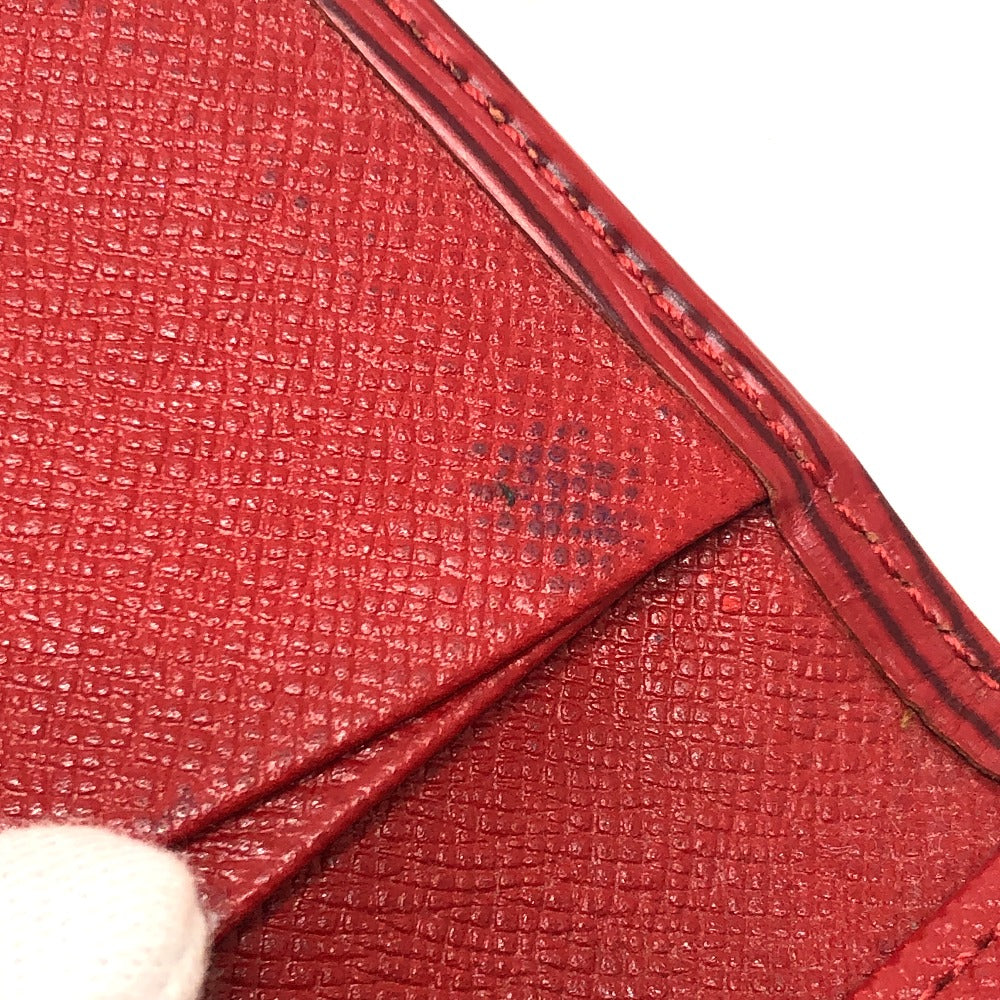 LOUIS VUITTON M6358E Organizer de Poche Business Card Holder, Pass Case, Card Case, Epi Leather, Women's, Red