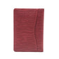 LOUIS VUITTON M6358E Organizer de Poche Business Card Holder, Pass Case, Card Case, Epi Leather, Women's, Red